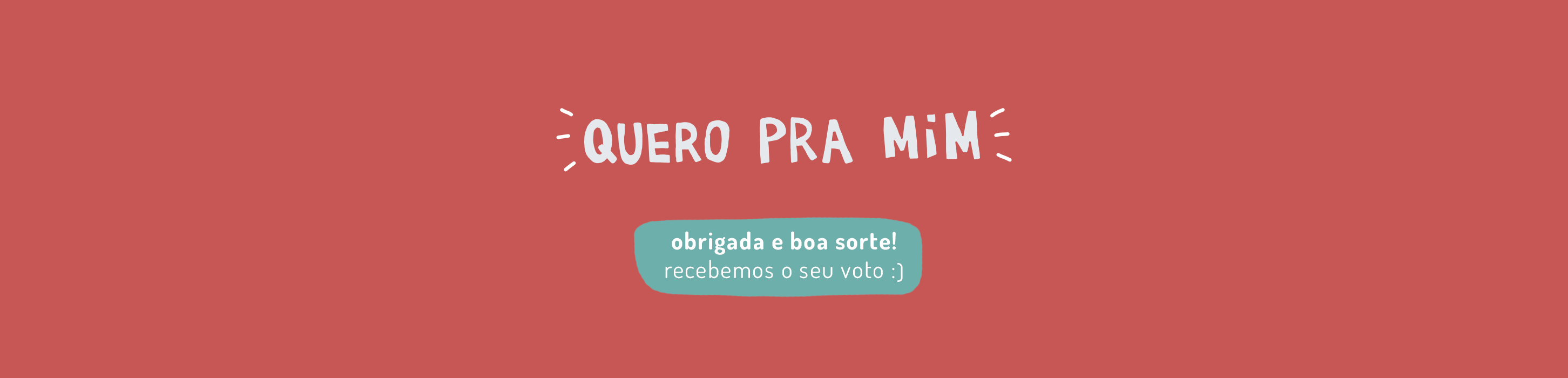 Banner votação