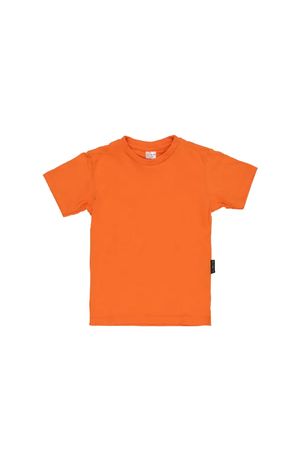 camiseta-manga-curta-ribana-infantil-laranja-frente