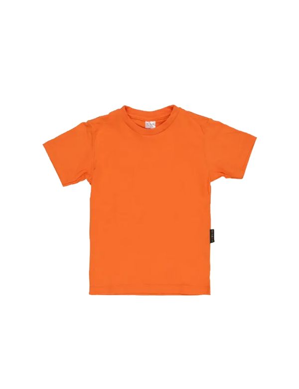 camiseta-manga-curta-ribana-infantil-laranja-frente